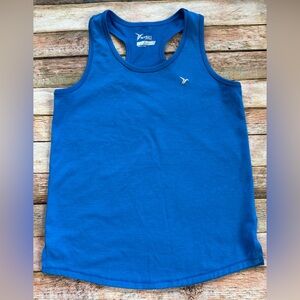 Old Navy Blue Girls Racerback Tank Top